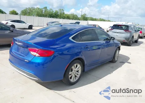 2015 Chrysler 200 Limited from USA, damaged, VIN 1C3CCCAB4FN717331